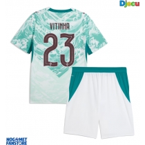 Portugal Vitinha #23 Gostujuci Dres za djecu SP 2026 Kratak Rukav (+ Kratke hlače)